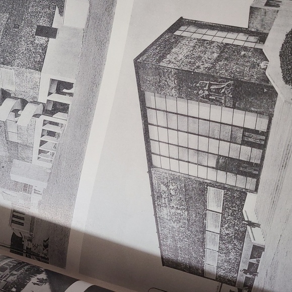 Vintage 1970s Softcover Art Deco Style Book Architecture Sculpture Graphics - Picture 7 of 11